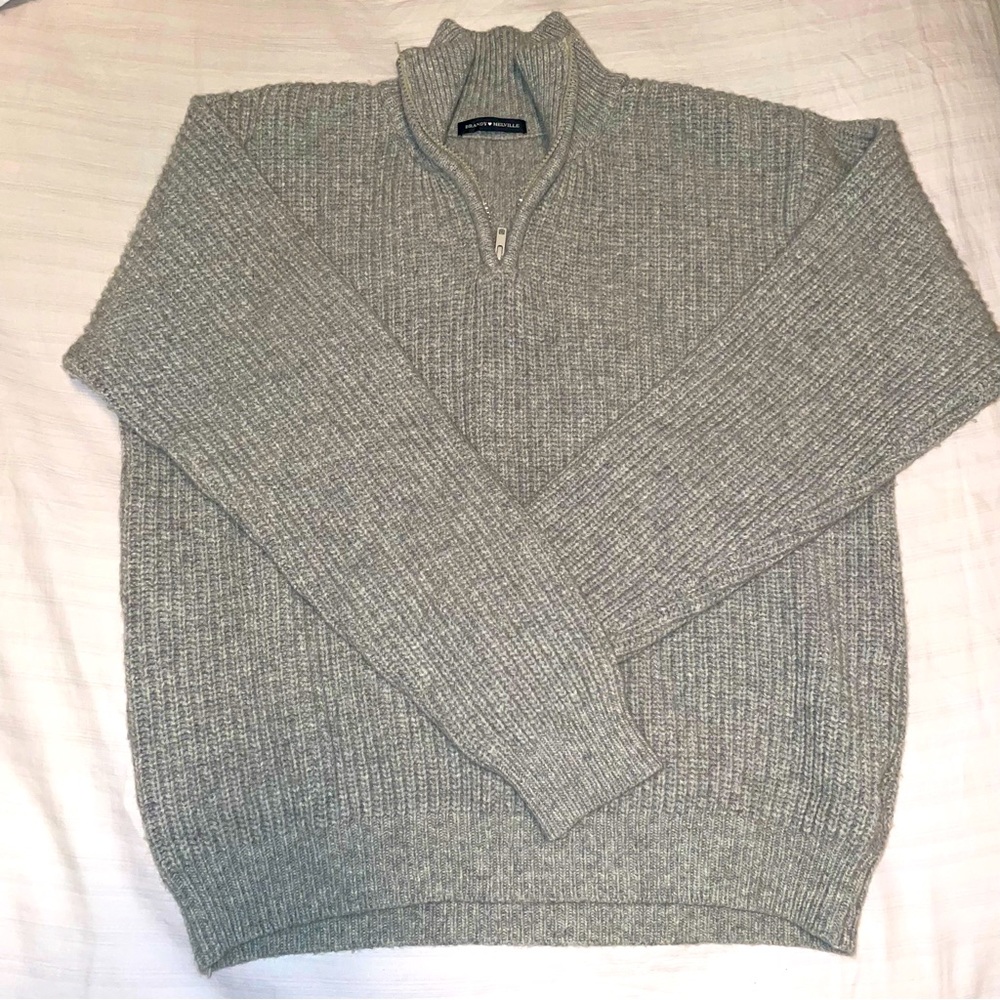 Brandy Melville Zip Up Knit